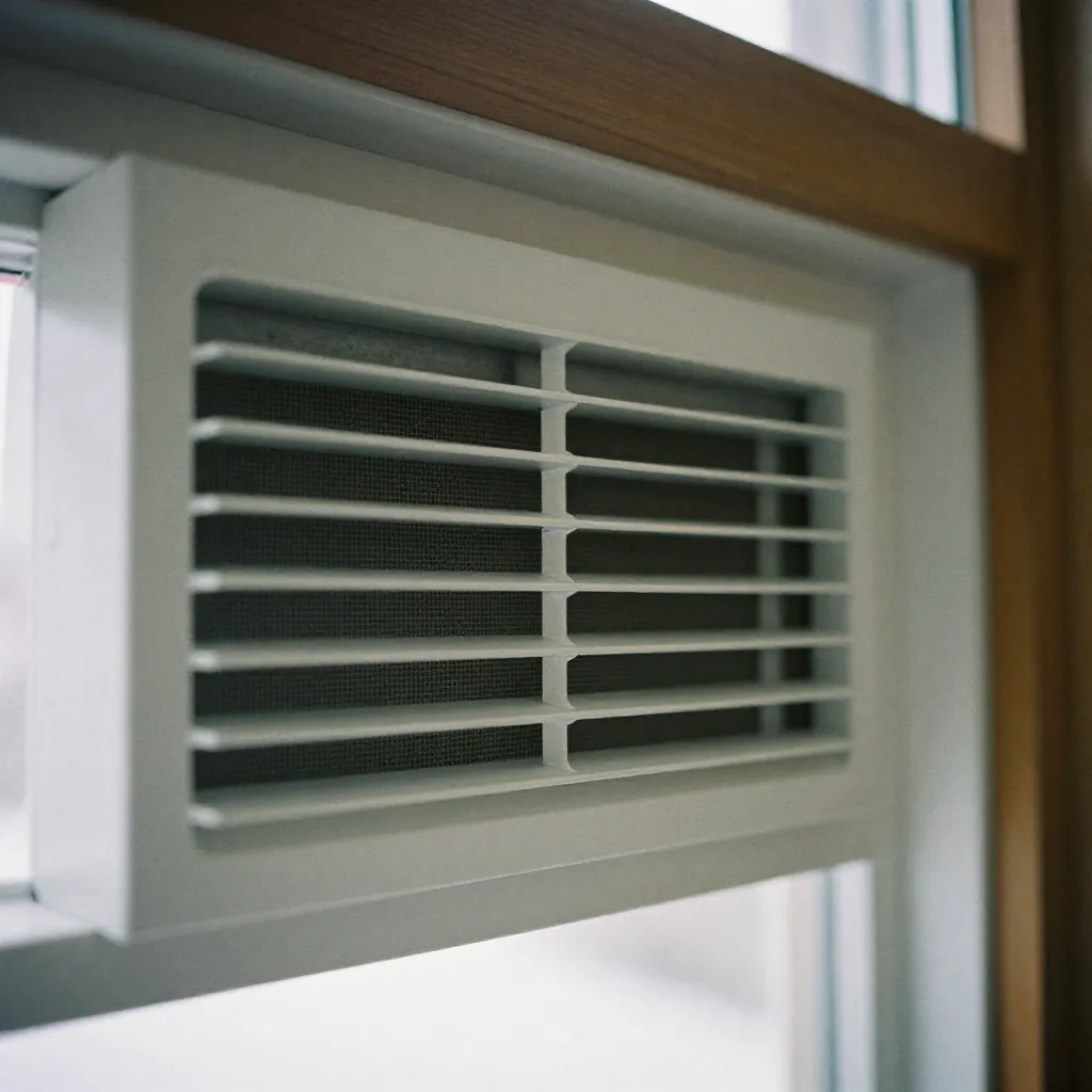 Airflow pattern diagram showing ventilation flow through home